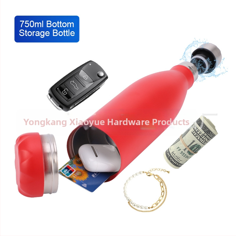 Θερμός κύπελλο με αποσπώμενο κάτω μέρος, εσωτερικό από ανοξείδωτο χάλυβα 304, εξωτερικό από ανοξείδωτο χάλυβα 201, μόνωση κενού 6–12 ώρες, φορητό