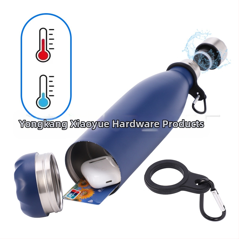 Θερμός κύπελλο με αποσπώμενο κάτω μέρος, εσωτερικό από ανοξείδωτο χάλυβα 304, εξωτερικό από ανοξείδωτο χάλυβα 201, μόνωση κενού 6–12 ώρες, φορητό