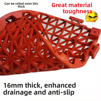 PVC Διασυνδεόμενο Πατάκι Κουζίνας, Παχύ Αντιολισθητικό Επιφάνειας, Αποτροπή Νερού; Πλένεται στο Χέρι