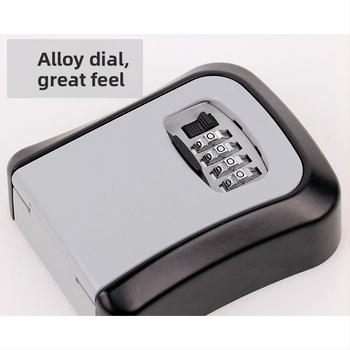 Επιτοίχιο μηχανικό κουτί κλειδιών με κωδικό πρόσβασης, σχέδιο ματιού γάτας, αλουμινένιο κράμα, μοντέλο G2, κατάλληλο για κλειδιά ταυτότητας και τραπεζικών καρτών