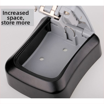 Επιτοίχιο μηχανικό κουτί κλειδιών με κωδικό πρόσβασης, σχέδιο ματιού γάτας, αλουμινένιο κράμα, μοντέλο G2, κατάλληλο για κλειδιά ταυτότητας και τραπεζικών καρτών