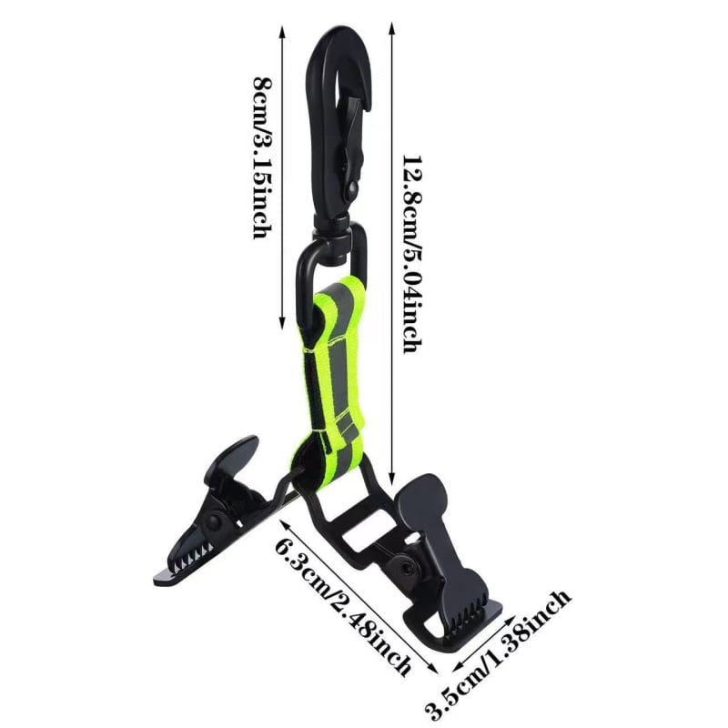 Ремък за ръкавици от Nylon 6, повторно използваем, дебелина 1.2 мм, огнеустойчив V-1, за индустриална фиксация