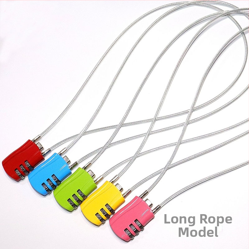 Κλειδαριά κωδικού για αποσκευές και ντουλάπες, κράμα ψευδαργύρου, μοντέλο XC-0141, τύπος: αριθμητικό, πάχος ράβδου κλειδώματος 3 mm, απόσταση ράβδων 5,3 mm