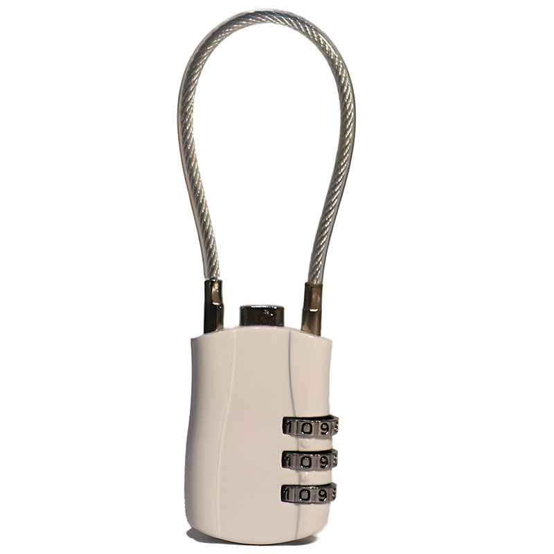 Κλειδαριά κωδικού για αποσκευές και ντουλάπες, κράμα ψευδαργύρου, μοντέλο XC-0141, τύπος: αριθμητικό, πάχος ράβδου κλειδώματος 3 mm, απόσταση ράβδων 5,3 mm