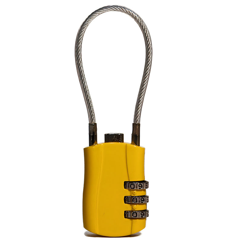 Κλειδαριά κωδικού για αποσκευές και ντουλάπες, κράμα ψευδαργύρου, μοντέλο XC-0141, τύπος: αριθμητικό, πάχος ράβδου κλειδώματος 3 mm, απόσταση ράβδων 5,3 mm