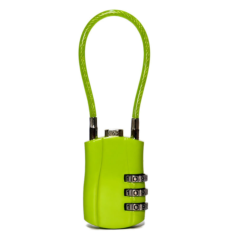 Κλειδαριά κωδικού για αποσκευές και ντουλάπες, κράμα ψευδαργύρου, μοντέλο XC-0141, τύπος: αριθμητικό, πάχος ράβδου κλειδώματος 3 mm, απόσταση ράβδων 5,3 mm