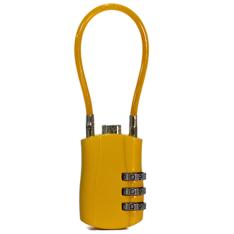 Κλειδαριά κωδικού για αποσκευές και ντουλάπες, κράμα ψευδαργύρου, μοντέλο XC-0141, τύπος: αριθμητικό, πάχος ράβδου κλειδώματος 3 mm, απόσταση ράβδων 5,3 mm