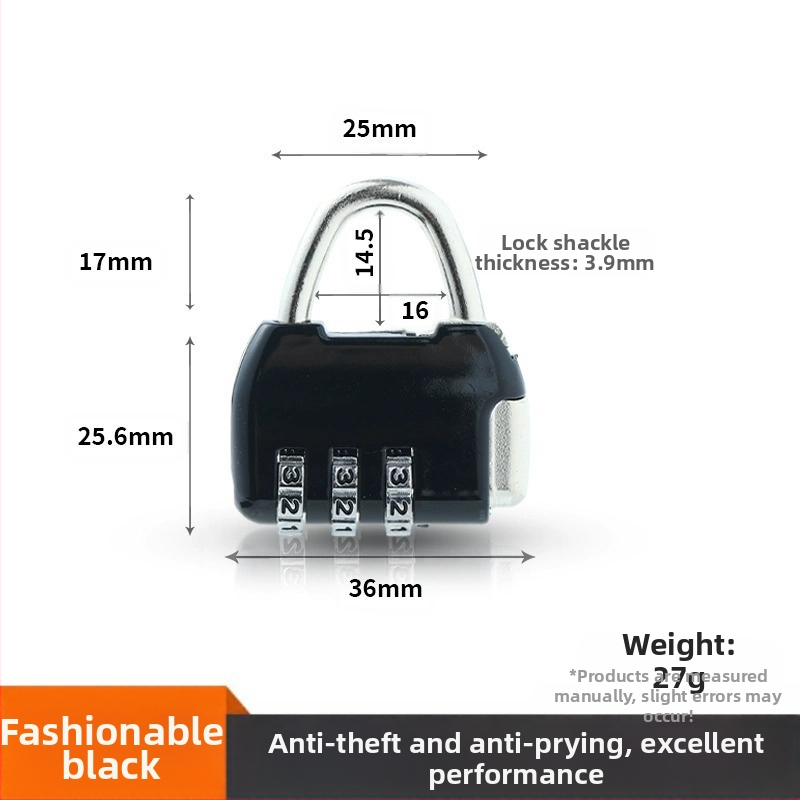 Οικιακή κλειδαριά Shouli – μοντέλο Padlock, υλικό κράμα ατσάλι, στυλ μοντέρνος απλός σχεδιασμός