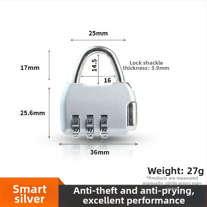 Οικιακή κλειδαριά Shouli – μοντέλο Padlock, υλικό κράμα ατσάλι, στυλ μοντέρνος απλός σχεδιασμός