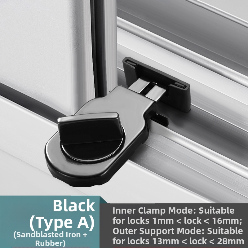 Παιδική ασφάλεια κλειδαριά παραθύρου, μοντέλο MC-AQK, αλουμινένιο κράμα, GADO/Jiadu, για παράθυρα