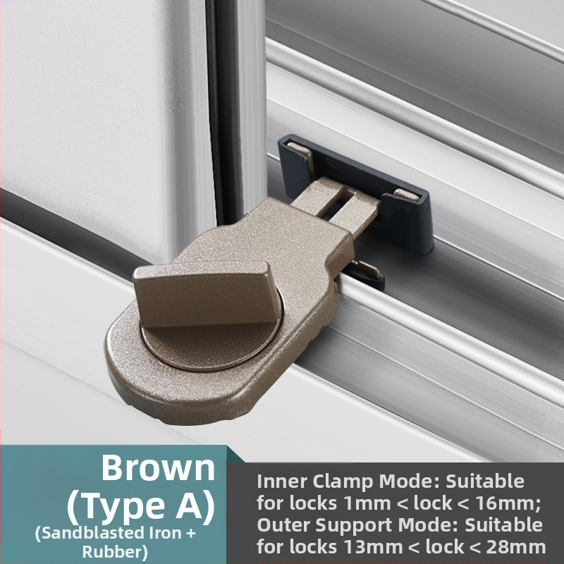 Παιδική ασφάλεια κλειδαριά παραθύρου, μοντέλο MC-AQK, αλουμινένιο κράμα, GADO/Jiadu, για παράθυρα