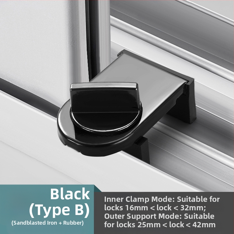 Παιδική ασφάλεια κλειδαριά παραθύρου, μοντέλο MC-AQK, αλουμινένιο κράμα, GADO/Jiadu, για παράθυρα