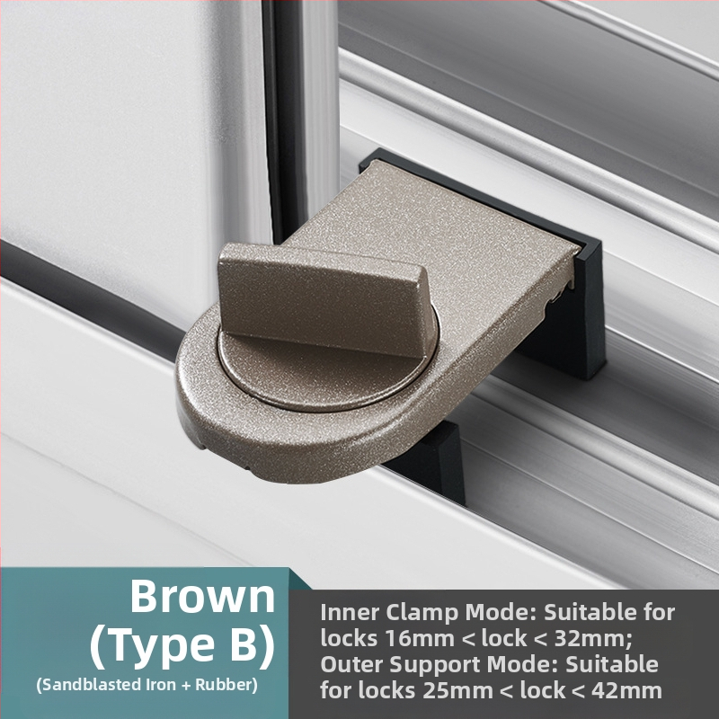 Παιδική ασφάλεια κλειδαριά παραθύρου, μοντέλο MC-AQK, αλουμινένιο κράμα, GADO/Jiadu, για παράθυρα