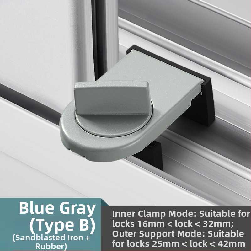 Παιδική ασφάλεια κλειδαριά παραθύρου, μοντέλο MC-AQK, αλουμινένιο κράμα, GADO/Jiadu, για παράθυρα