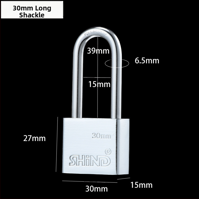 Οικιακή κλειδαριά με λεπίδα, τετράγωνη λεπίδα σχεδίασης, μεταλλικό σώμα από σίδηρο, μοντέλα 30–70, διατίθεται ιδιωτική ετικέτα