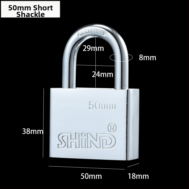 Οικιακή κλειδαριά με λεπίδα, τετράγωνη λεπίδα σχεδίασης, μεταλλικό σώμα από σίδηρο, μοντέλα 30–70, διατίθεται ιδιωτική ετικέτα