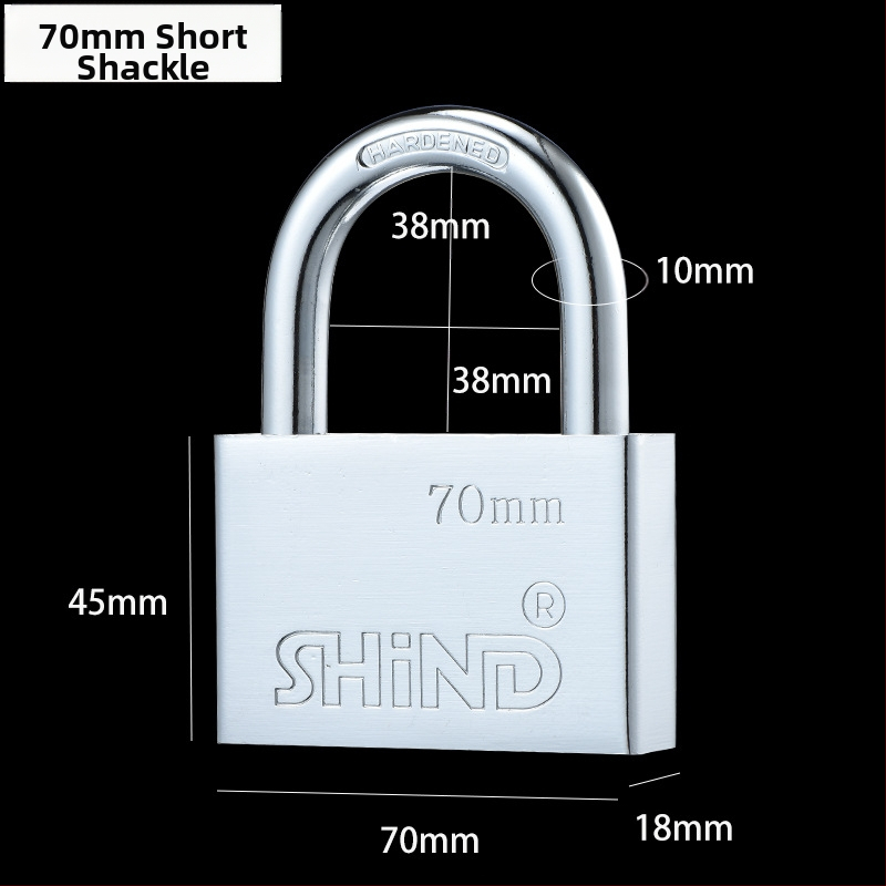 Οικιακή κλειδαριά με λεπίδα, τετράγωνη λεπίδα σχεδίασης, μεταλλικό σώμα από σίδηρο, μοντέλα 30–70, διατίθεται ιδιωτική ετικέτα