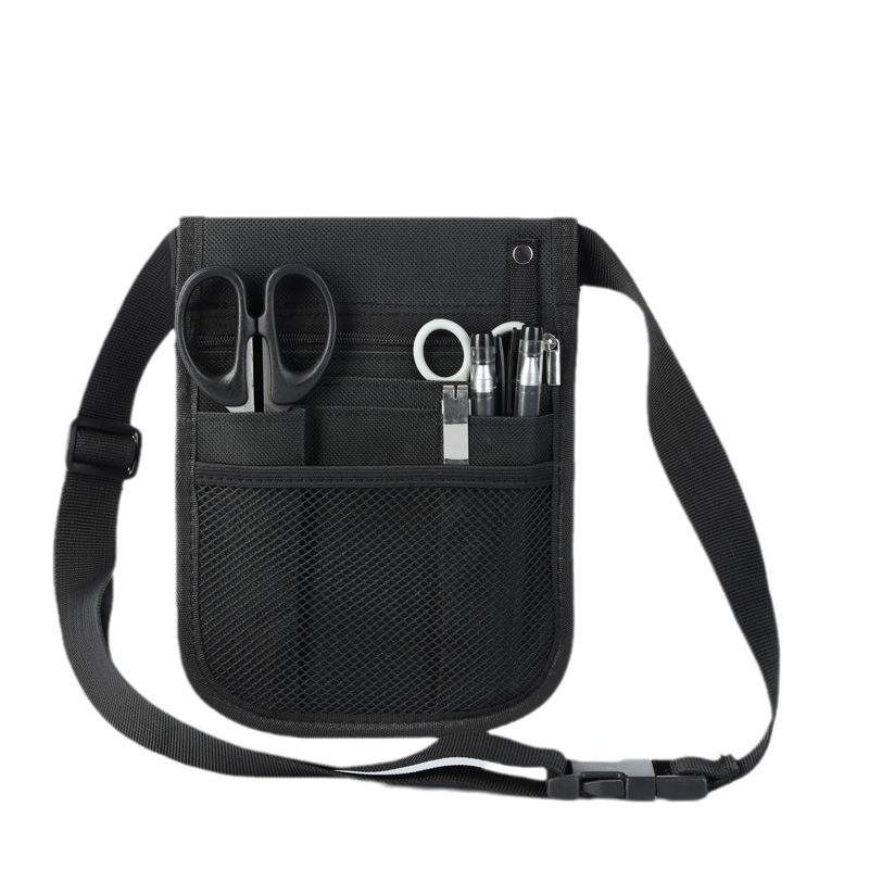 Ápolónői eszköztáska – Oxford vászon, Doctor Pack stílus, függőleges négyszögletes forma, felső nyitás, belső rekeszek