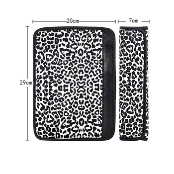 Νεοπρένινο προστατευτικό ζώνης αυτοκινήτου με ορθογώνιο αντιολισθητικό μαξιλαράκι ώμου, AO-001, δυνατότητα εκτύπωσης λογότυπου