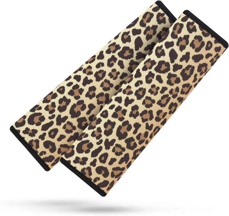 Protecție din neopren pentru centura de siguranță auto cu pernă de umăr rectangular anti-derapant, AO-001, personalizare logo disponibil