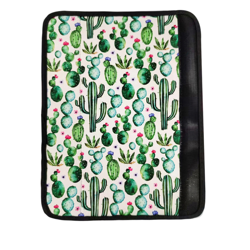 Protecție din neopren pentru centura de siguranță auto cu pernă de umăr rectangular anti-derapant, AO-001, personalizare logo disponibil