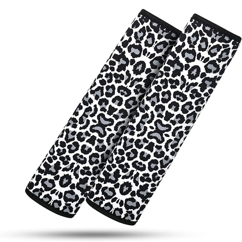 Protecție din neopren pentru centura de siguranță auto cu pernă de umăr rectangular anti-derapant, AO-001, personalizare logo disponibil