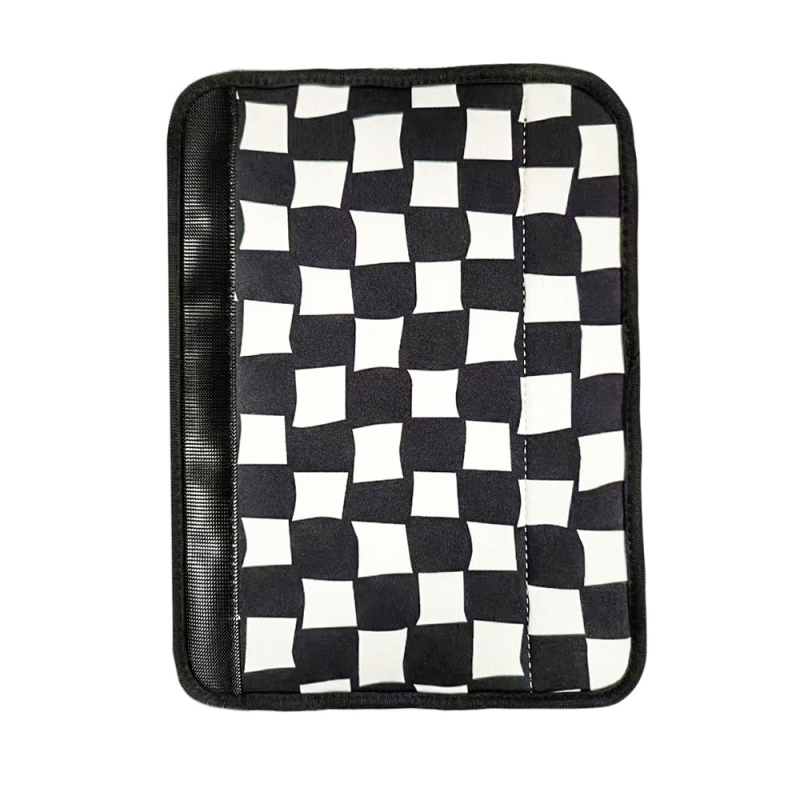 Protecție din neopren pentru centura de siguranță auto cu pernă de umăr rectangular anti-derapant, AO-001, personalizare logo disponibil