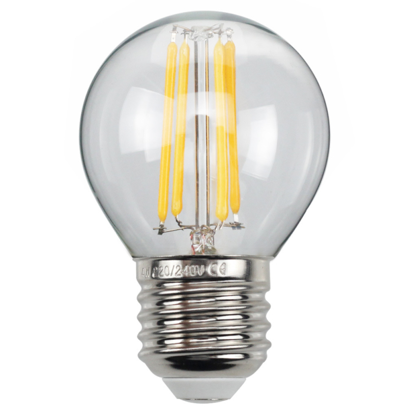 LED λάμπα Edison σε στυλ, μοντέλο G45, βάση βιδώματος E27/E26, 220V, CRI > 90