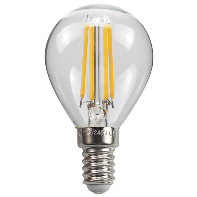 LED λάμπα Edison σε στυλ, μοντέλο G45, βάση βιδώματος E27/E26, 220V, CRI > 90