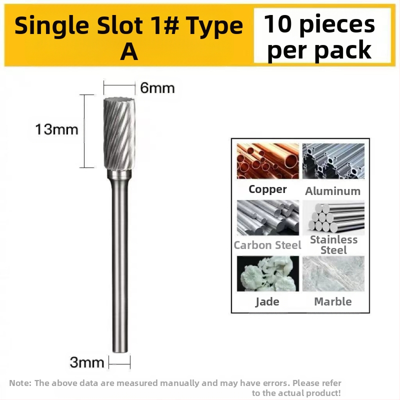 Σετ περιστροφικών καρβιδικών φρεζών για μεταλλική λείανση και γυάλισμα — Υλικό: βολφραμικό καρβίδιο; Συμβατό με ηλεκτρικό φρέζερ