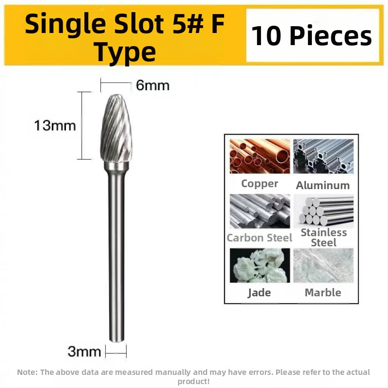 Σετ περιστροφικών καρβιδικών φρεζών για μεταλλική λείανση και γυάλισμα — Υλικό: βολφραμικό καρβίδιο; Συμβατό με ηλεκτρικό φρέζερ