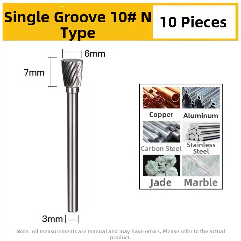 Σετ περιστροφικών καρβιδικών φρεζών για μεταλλική λείανση και γυάλισμα — Υλικό: βολφραμικό καρβίδιο; Συμβατό με ηλεκτρικό φρέζερ