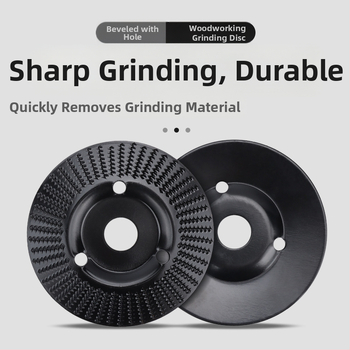 Chen Tu дървообработващ шлайф диск с bevel edge, зъби за дърворезба, висока въглеродна стомана, твърдост 56, максимална скорост 10000 об/мин, за дърво и дърворезба