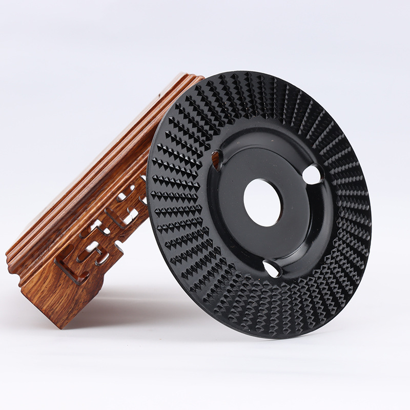 Chen Tu дървообработващ шлайф диск с bevel edge, зъби за дърворезба, висока въглеродна стомана, твърдост 56, максимална скорост 10000 об/мин, за дърво и дърворезба