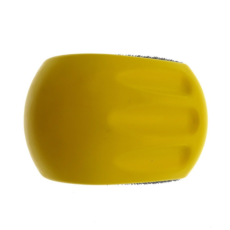 Δίσκος γυαλίσματος με PU αφρό, αυτοκόλλητη βελούδινη επιφάνεια, χειροκίνητο εργαλείο γυαλίσματος για τον καθαρισμό αυτοκινήτου