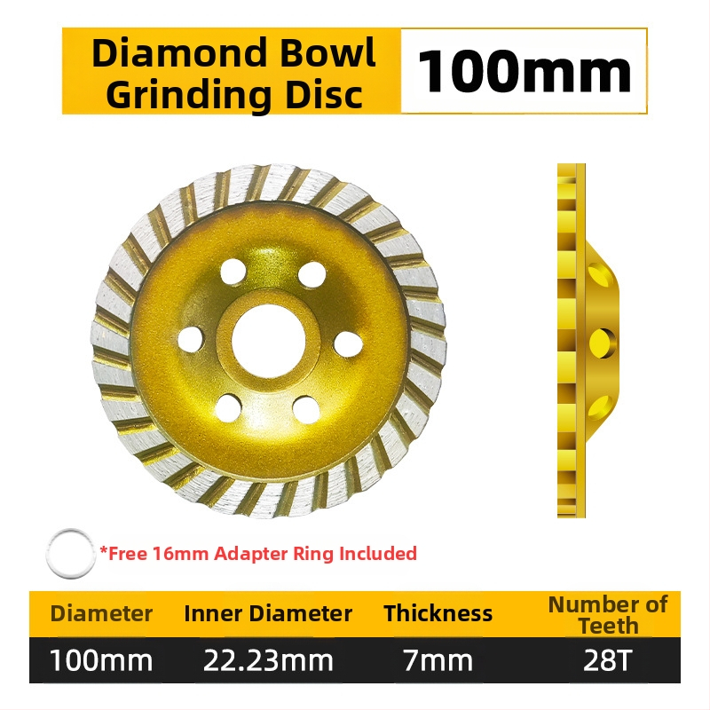 Δίσκος λείανσης διαμαντιού για γωνιακό τροχό με νανοπάτο