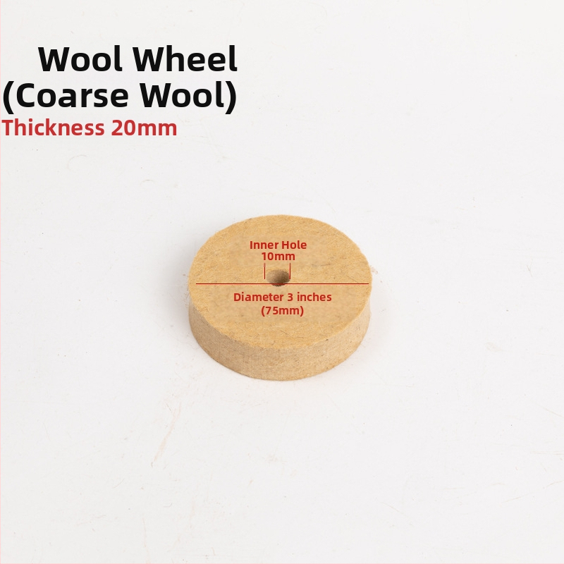 Fengpeng Wool Wheel — τύπος: Wool Wheel; υλικό: Wool; abrasive: Wool Felt; σκληρότητα: 7p