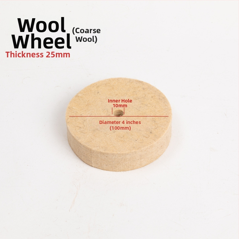 Fengpeng Wool Wheel — τύπος: Wool Wheel; υλικό: Wool; abrasive: Wool Felt; σκληρότητα: 7p