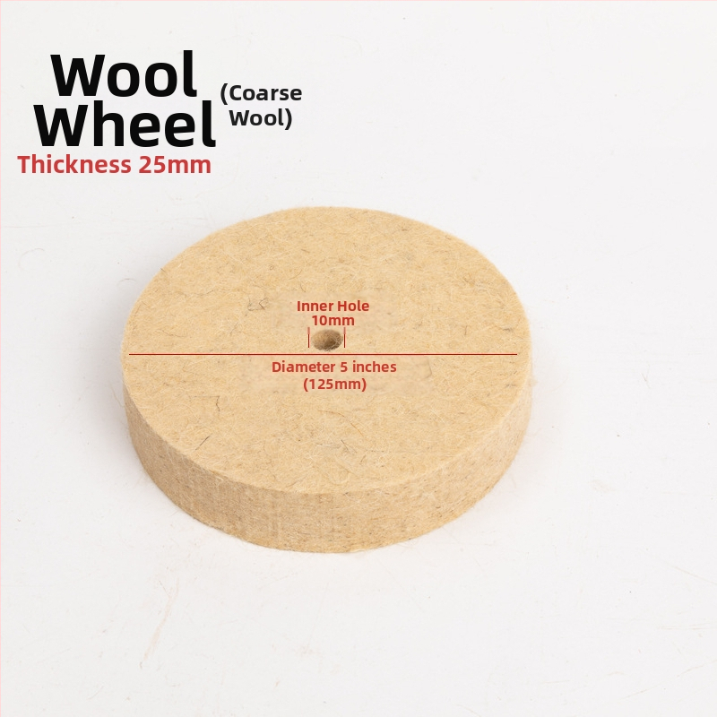 Fengpeng Wool Wheel — τύπος: Wool Wheel; υλικό: Wool; abrasive: Wool Felt; σκληρότητα: 7p