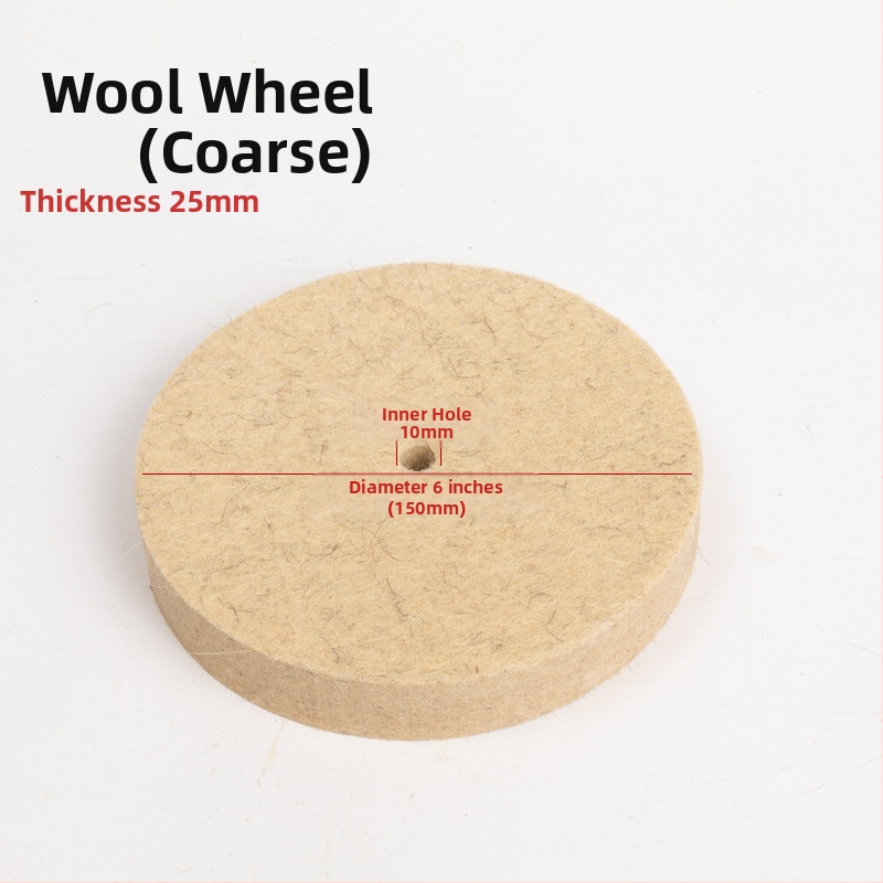 Fengpeng Wool Wheel — τύπος: Wool Wheel; υλικό: Wool; abrasive: Wool Felt; σκληρότητα: 7p