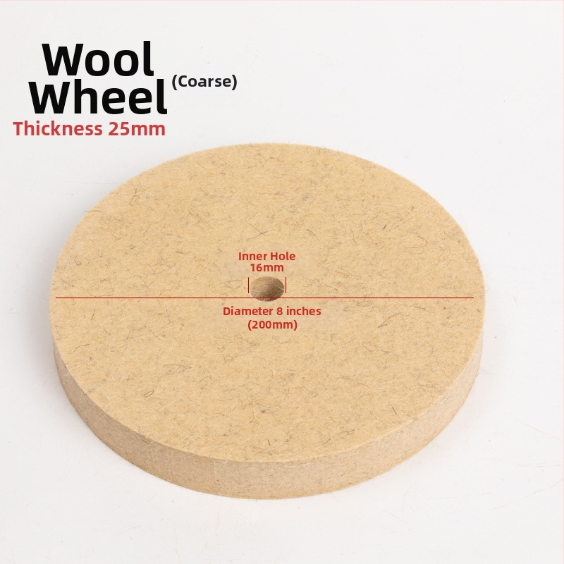 Fengpeng Wool Wheel — τύπος: Wool Wheel; υλικό: Wool; abrasive: Wool Felt; σκληρότητα: 7p