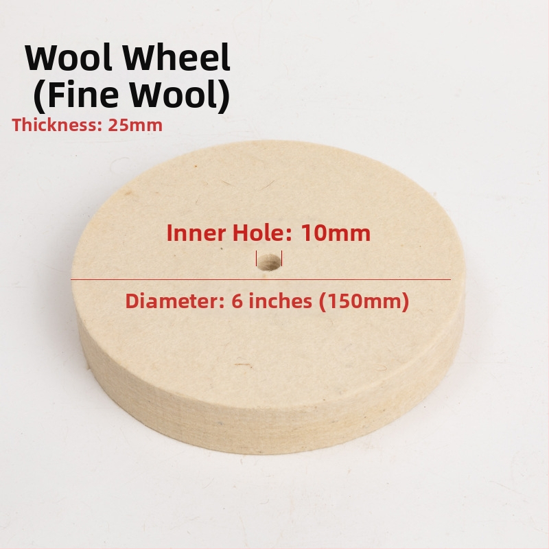 Fengpeng Wool Wheel — τύπος: Wool Wheel; υλικό: Wool; abrasive: Wool Felt; σκληρότητα: 7p