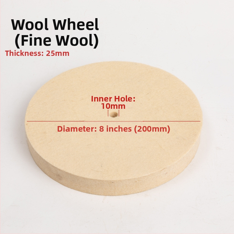 Fengpeng Wool Wheel — τύπος: Wool Wheel; υλικό: Wool; abrasive: Wool Felt; σκληρότητα: 7p