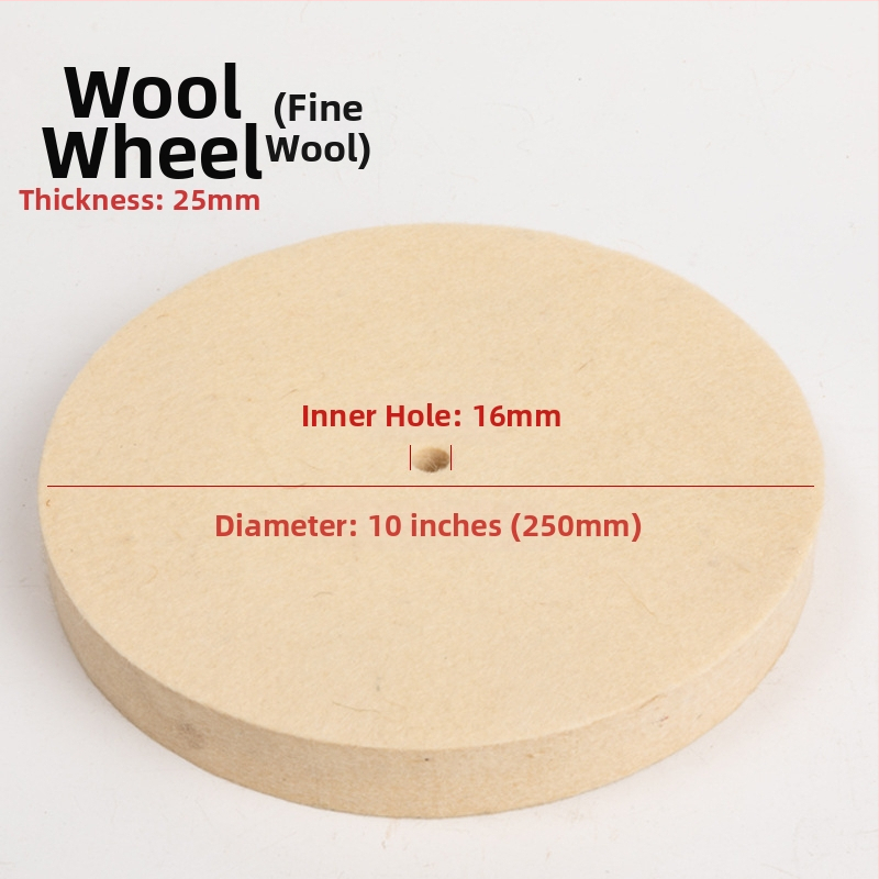 Fengpeng Wool Wheel — τύπος: Wool Wheel; υλικό: Wool; abrasive: Wool Felt; σκληρότητα: 7p