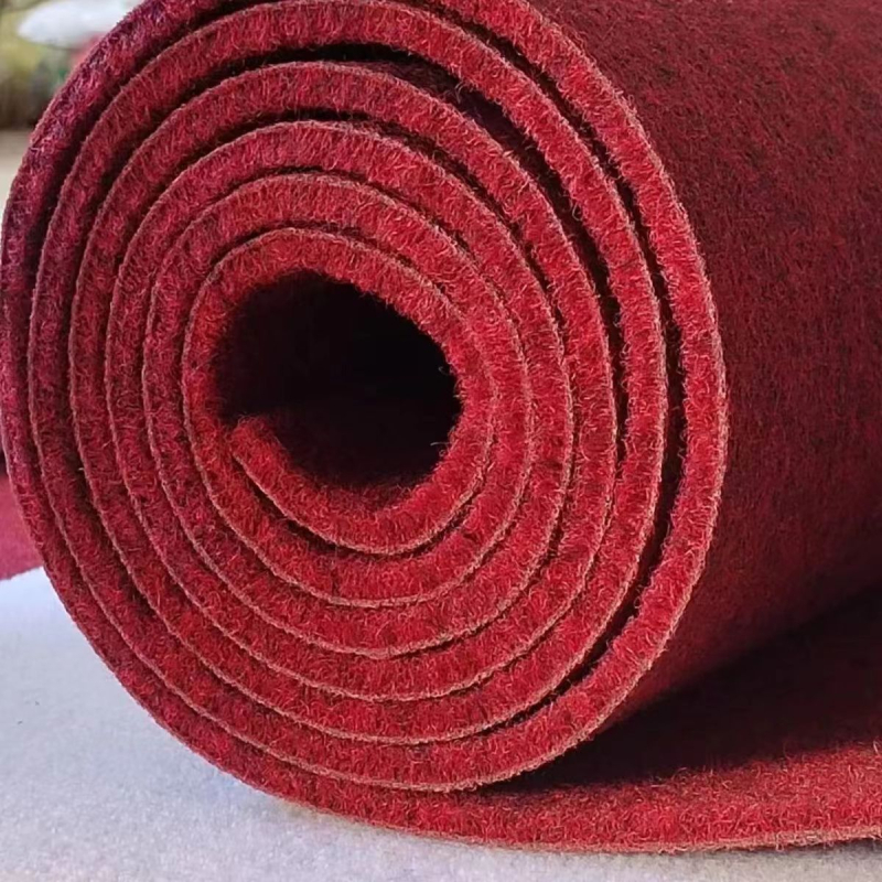 Χαλί τελετής γάμου, μηχανικά υφαντό, ορθογώνιο, μονόχρωμο σχέδιο, 100% πολυεστέρας