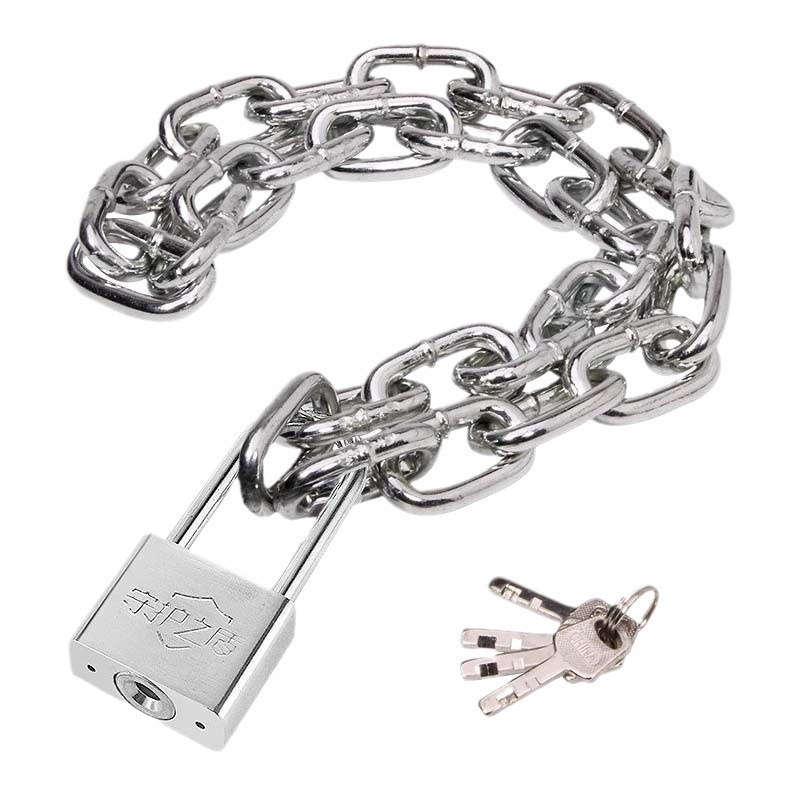 Κλειδαριά αλυσίδας για ποδήλατα και μοτοσικλέτες, σιδερένια, Μοντέλο 11, Μάρκα Three-board ax