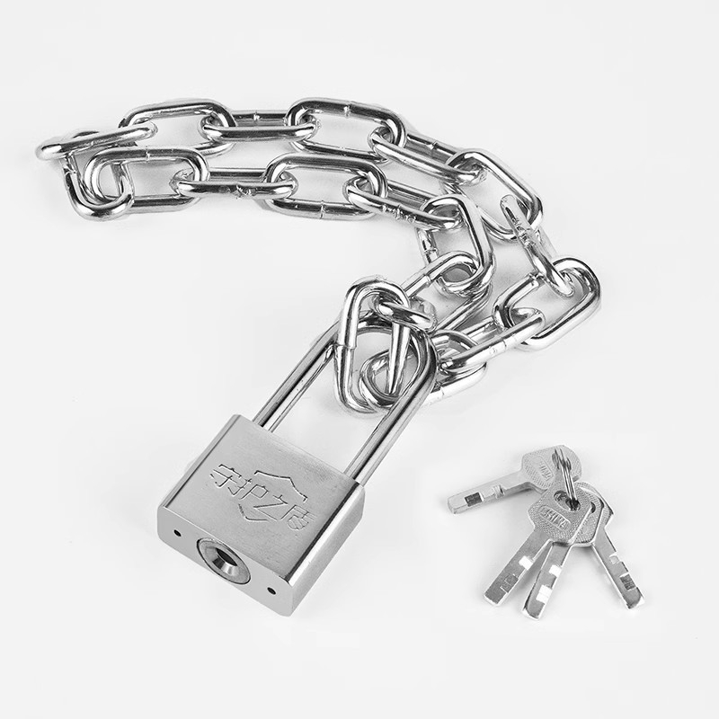 Κλειδαριά αλυσίδας για ποδήλατα και μοτοσικλέτες, σιδερένια, Μοντέλο 11, Μάρκα Three-board ax