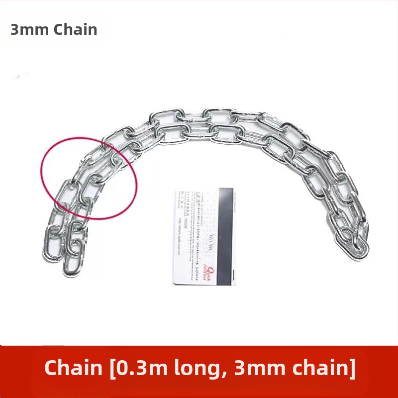 Κλειδαριά αλυσίδας για ποδήλατα και μοτοσικλέτες, σιδερένια, Μοντέλο 11, Μάρκα Three-board ax