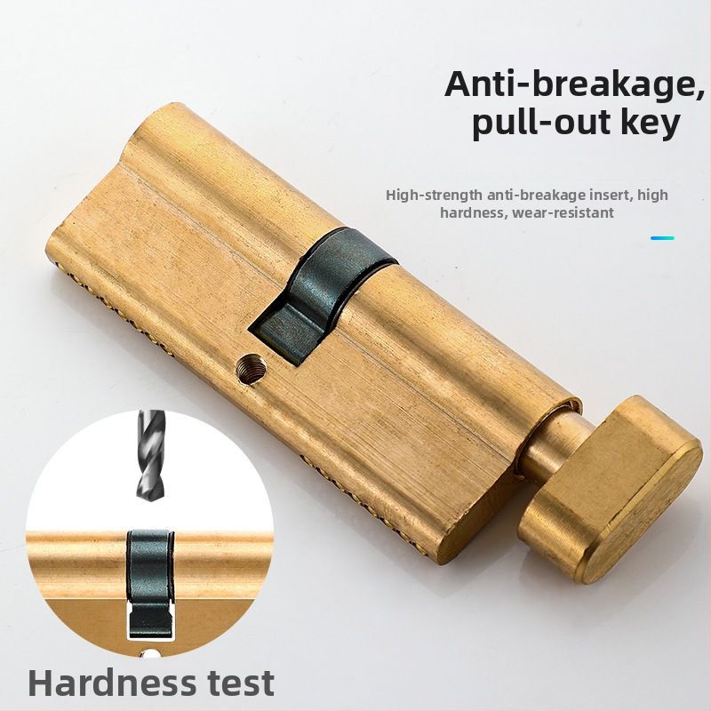 Zámkový valec PH-668, konštrukcia z meďovej/zinkovej zliatiny/alumínium, značka Flat Ring, pre interiérové dvere, moderný minimalistický štýl