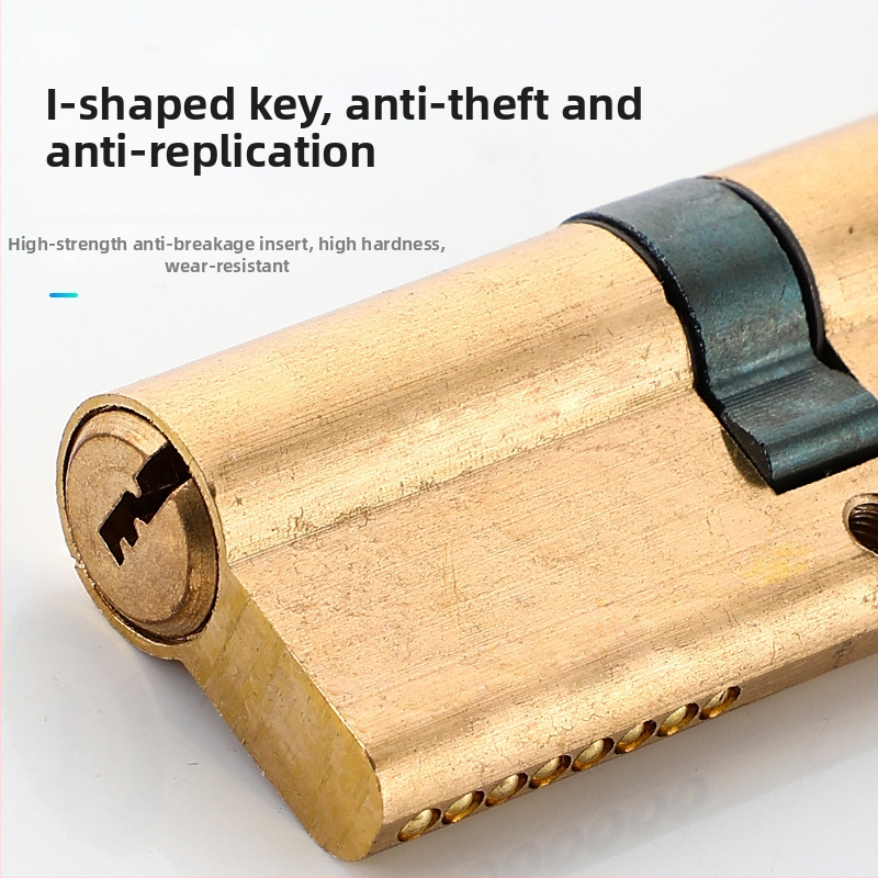 Zámkový valec PH-668, konštrukcia z meďovej/zinkovej zliatiny/alumínium, značka Flat Ring, pre interiérové dvere, moderný minimalistický štýl